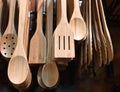 Wooden Kitchen Spatulas and Spoons