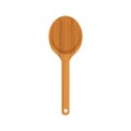 Wooden kitchen spoon