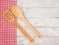 Wooden kitchen utensils