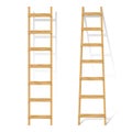 Wooden ladder