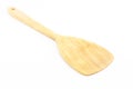 Wooden Ladle on white background