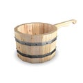 Wooden ladle Royalty Free Stock Photo