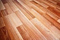 Wooden laminated floor Royalty Free Stock Photo