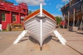 Wooden Lapstrake Workboat Royalty Free Stock Photo