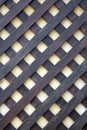 Wooden lattice Royalty Free Stock Photo