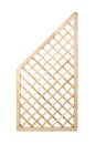 Wooden lattice fence