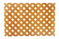 Wooden lattice Royalty Free Stock Photo