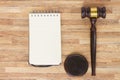 Wooden Law Gavel