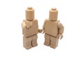 WOODEN LEGO FIGURE FRIENDS POINTING