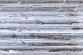 Wooden lining boards wall. white, grey wood texture. background old panels, Seamless pattern. Horizontal planks Royalty Free Stock Photo