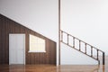 Wooden loft interior Royalty Free Stock Photo