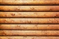 Wooden logs background