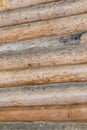 Wooden logs background pattern horizontal lines. Woodcraft concept.