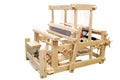 Wooden loom isolated Royalty Free Stock Photo