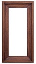 Wooden mahogany frame