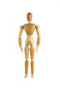 Wooden manikin Royalty Free Stock Photo