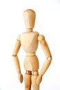 Wooden mannequin