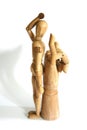 Wooden mannequin with hand