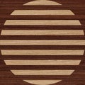 Wooden marquetry can be patterns created from the combination of wood, wooden floor, parquet, cutting board Royalty Free Stock Photo