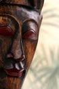 Wooden mask Royalty Free Stock Photo