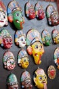 Wooden Masks, Bhaktapur, Nepal Royalty Free Stock Photo