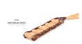 Wooden massager for the back pattern Royalty Free Stock Photo