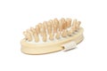 Wooden massager isolated