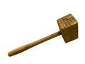 Wooden meat mallet