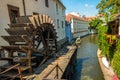 This is a wooden mill Royalty Free Stock Photo