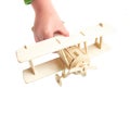 Wooden model plane