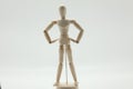 Wooden Model - Standing Royalty Free Stock Photo