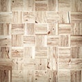 Wooden mosaic background