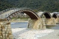 Wooden multi-arch bridge