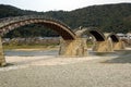 Wooden multi-arch bridge