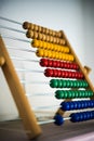 Wooden multi colored abacus