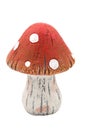 Wooden mushroom Royalty Free Stock Photo