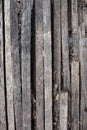 Wooden natural brown background with scars and patterns. Wooden slats. Burned Tree