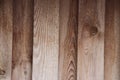 Wooden natural newly made fence background texture