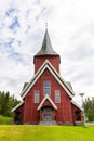 Wooden Norwegian church Royalty Free Stock Photo