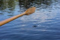 A wooden oar in Finland.