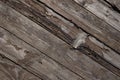 Wooden old background. Village style. Royalty Free Stock Photo