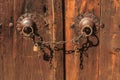 Wooden Old Door Royalty Free Stock Photo