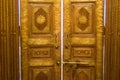 Wooden old door vintage background Royalty Free Stock Photo