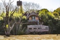 Wooden old house in the Delta del Parana, Tigre Buenos Aires Argentina Royalty Free Stock Photo