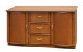 Wooden old stile bureau Royalty Free Stock Photo