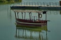 Wooden old traditional greek boat