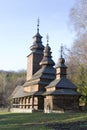 Wooden orthodox church from the Carpathians