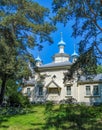 Wooden orthodox church of the Holy Apostles Vladimir and Mary Magdalene in Hanko, Finland