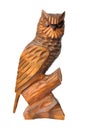 Wooden Owl Royalty Free Stock Photo