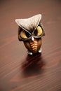 Wooden owl Royalty Free Stock Photo